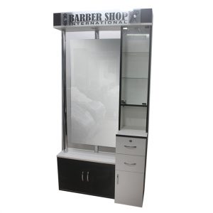 Bitrina con Espejo - Fábrica de Muebles para Barbería en Lima